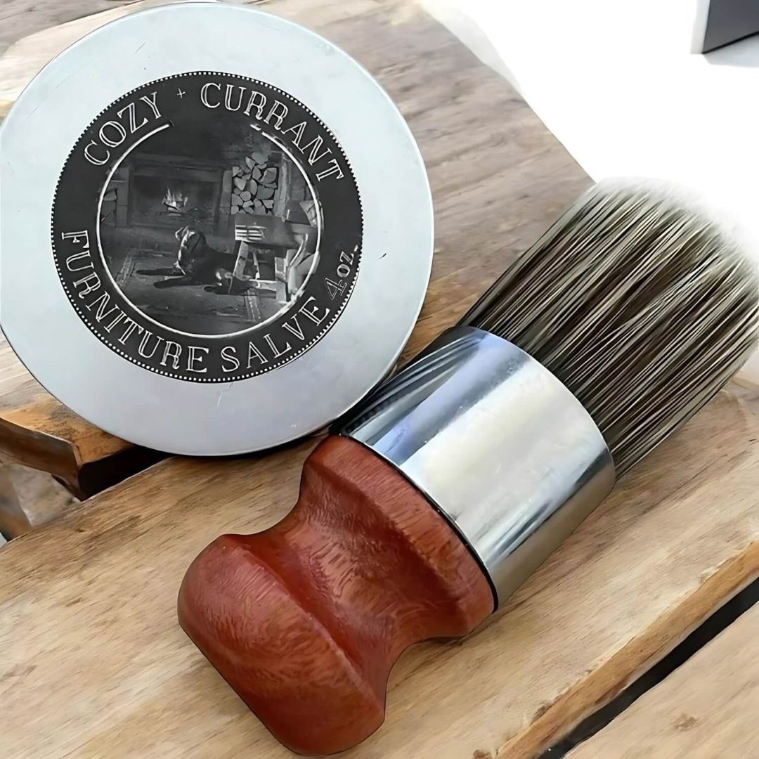 Lederpflegebalsam mit Applikatorbürste – Glanz erneuern und Risse verhindern Zorenza