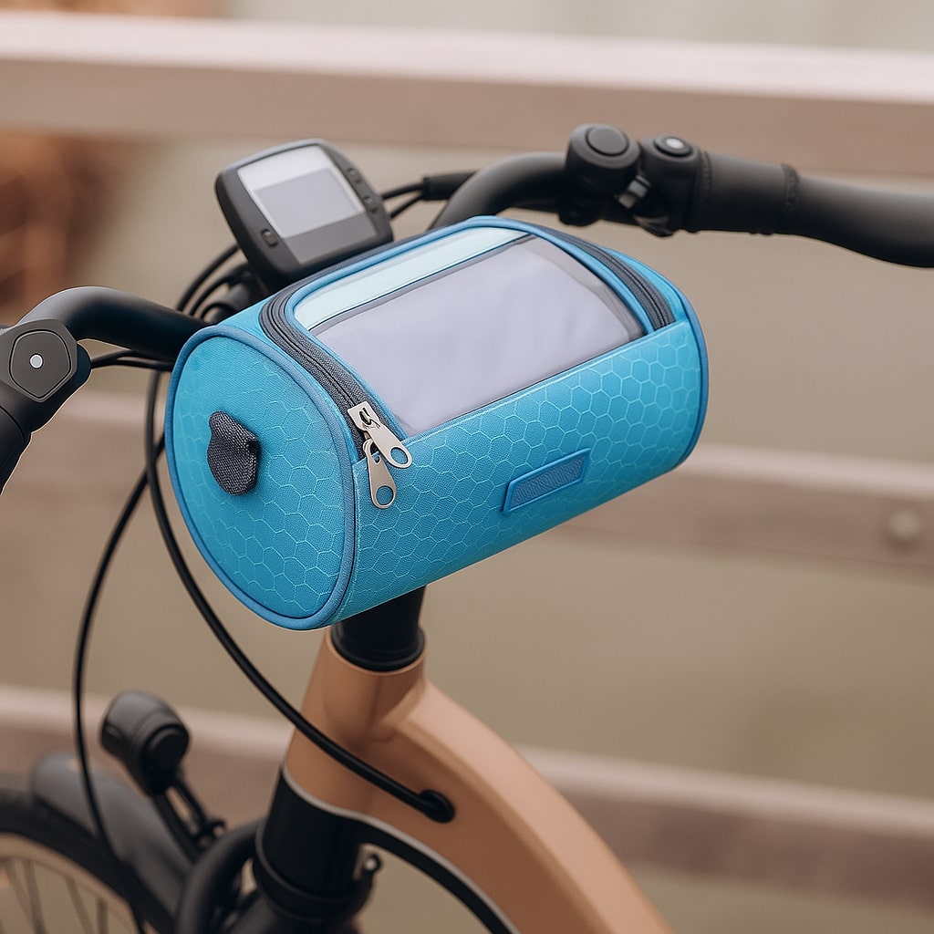 Fahrrad-Lenkertasche mit Touchscreen-Fenster – Navigieren ohne Hände Zorenza