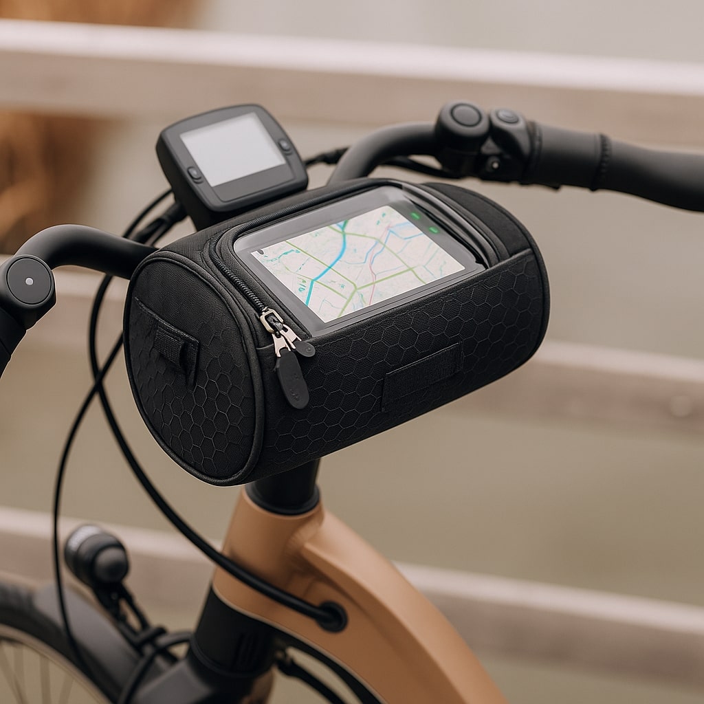 Fahrrad-Lenkertasche mit Touchscreen-Fenster – Navigieren ohne Hände Zorenza