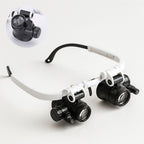 Lupenbrille mit LED-Licht undx/23x Vergrößerung -    Zorenza