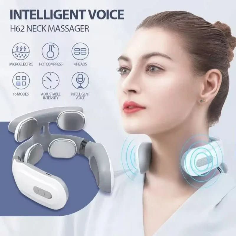 Nackenmassagegerät 4-in-1 mit Wärmefunktion und Vibration -    Zorenza
