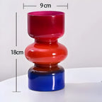 Glasvase Retro-Design hydroponischcm -    Zorenza