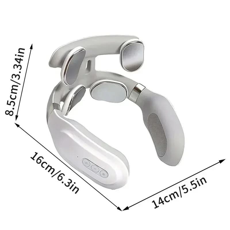Nackenmassagegerät 4-in-1 mit Wärmefunktion und Vibration -    Zorenza