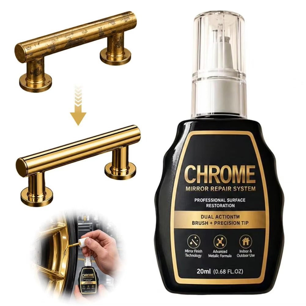 Möbel-Reparaturlack Gold 20 ml mit Präzisionspinsel -    Zorenza