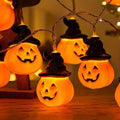 Halloween Lichterkette Kürbis-Design – Batterie oder USB -    Zorenza