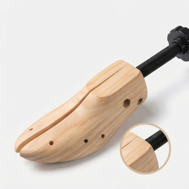 Schuhspanner aus Holz mit Ballenschutz - 2-Wege-Dehnung Zorenza