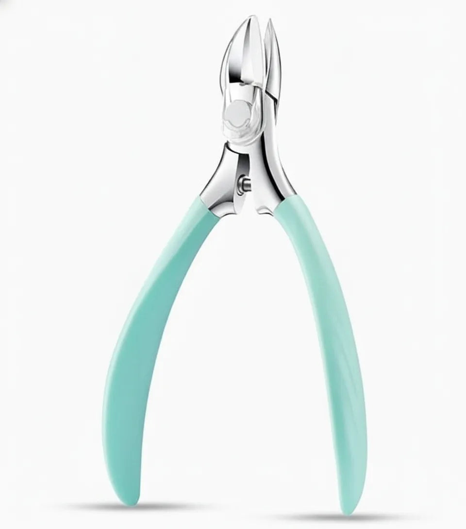 Nagelschere mit Spritzschutz – Ergonomisch für dicke Nägel -    Zorenza