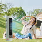Turmventilator kabellos mit 360°-Luftzirkulation -    Zorenza
