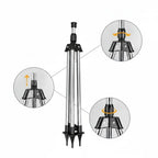 Stativregner mit 360°-Rotation und höhenverstellbarem Stativ -    Zorenza