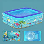 Aufblasbares Planschbecken mit Cartoon-Design – PVC -    Zorenza