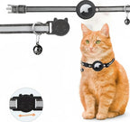 Katzenhalsung mit GPS-Halterung und Sicherheitsverschluss -    Zorenza