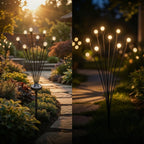 Solar Steckleuchten mit Sternenburst-Effekt für den Garten -    Zorenza