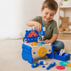 Kinder-Werkzeugset mit Bohrer, Säge und Hammer -    Zorenza