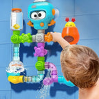 Badespielzeug Roboter mit Rohren und Ventilen, 21-teilig -    Zorenza