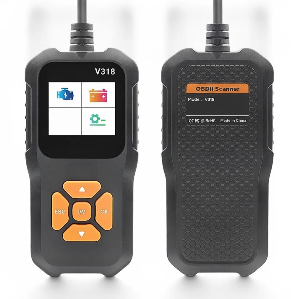 OBD2-Diagnosegerät V520 mit Farbdisplay – OBDII, EOBD, CAN -    Zorenza