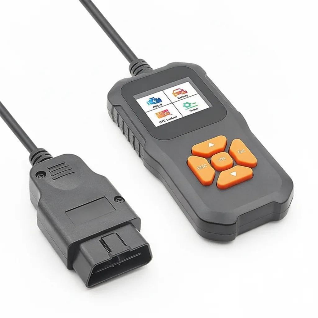 OBD2-Diagnosegerät V520 mit Farbdisplay – OBDII, EOBD, CAN -    Zorenza