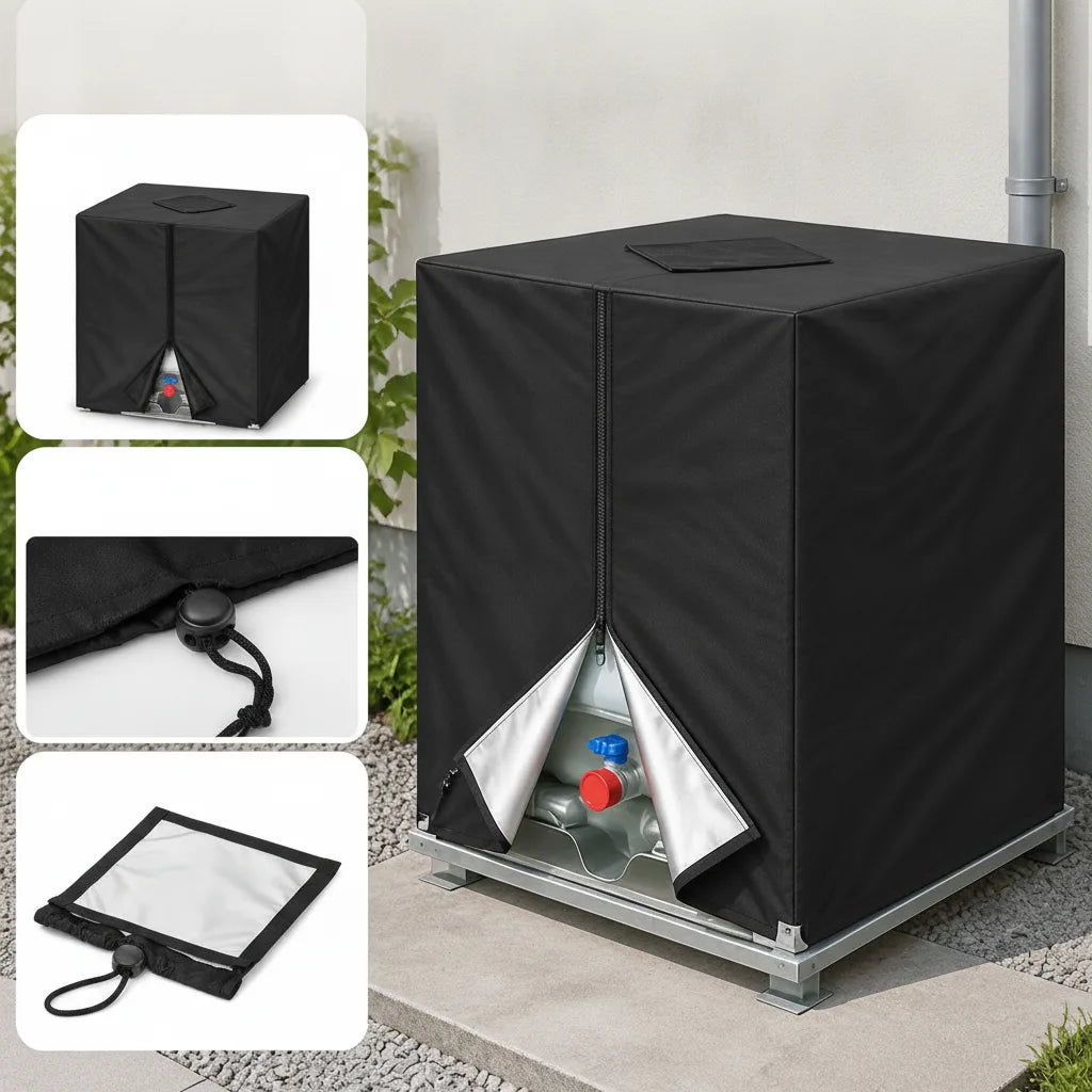 IBC-Tankabdeckung 1000 L aus Oxford-Gewebe -    Zorenza