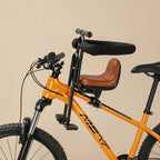 Fahrrad-Kindersitz vorne mit Klappfußrasten und Haltestange -    Zorenza