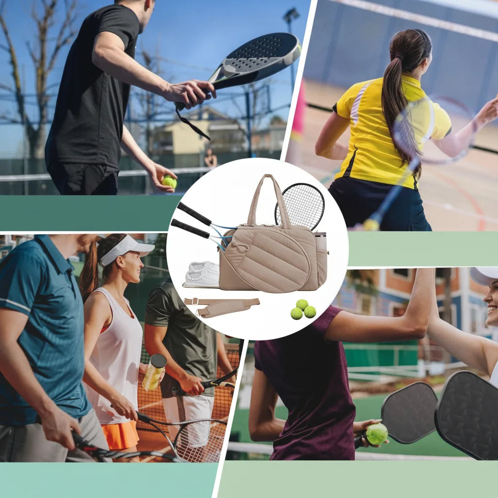 Tennistasche mit Schlägerfach und Schuhfach – 42 L -    Zorenza