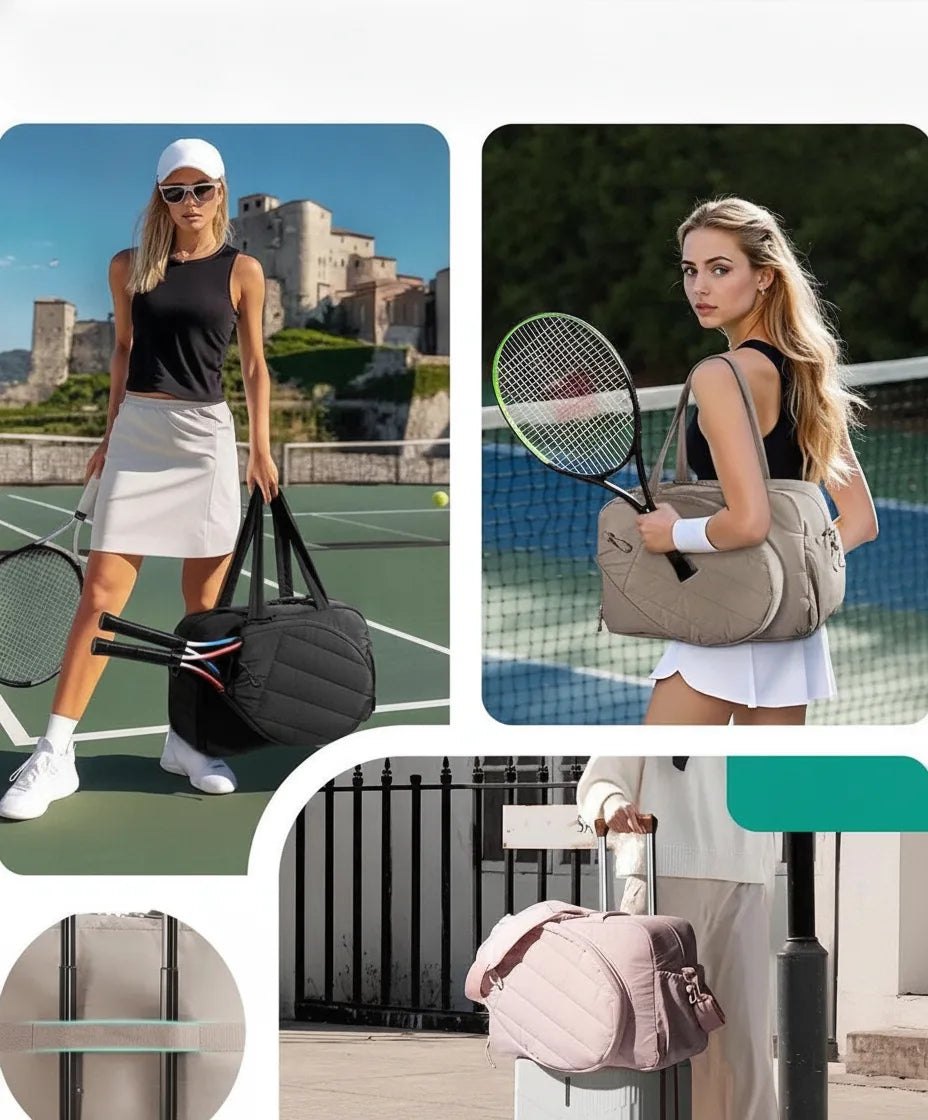 Tennistasche mit Schlägerfach und Schuhfach – 42 L -    Zorenza