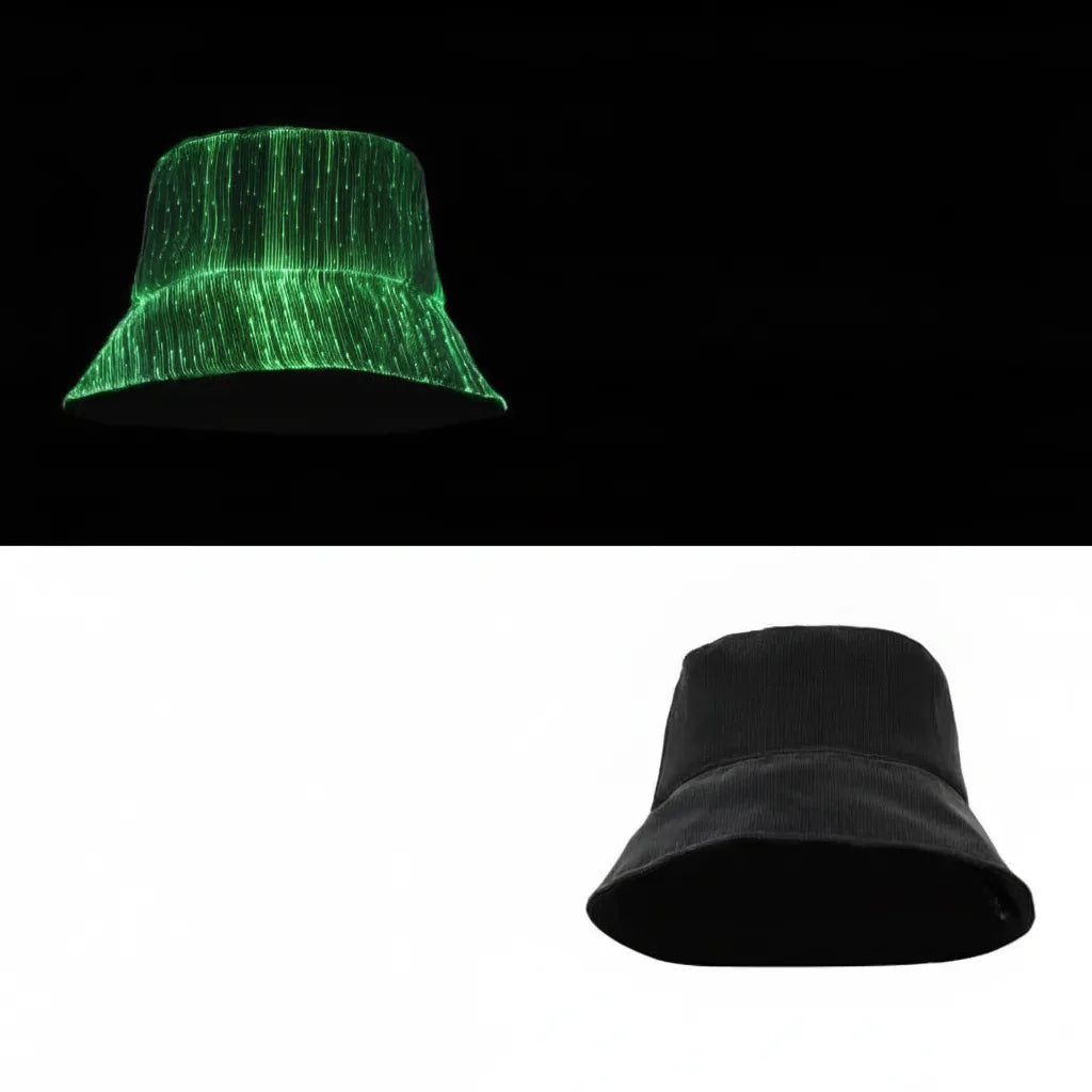 LED Bucket Hat mit Lichteffekten -    Zorenza