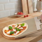 Pizzaheber Holz mit Edelstahl-Klinge – Profi-Design -    Zorenza