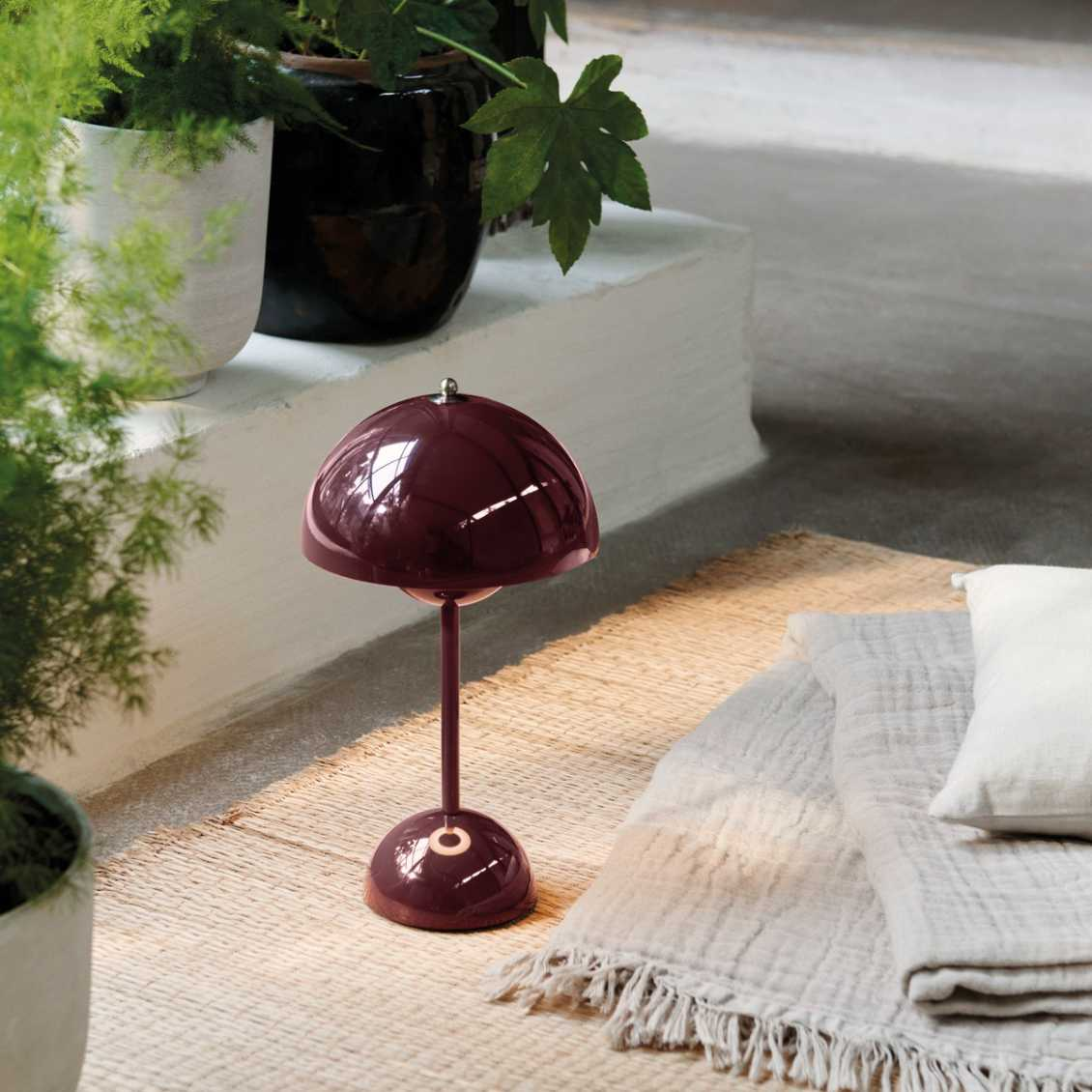 Kabellose LED-Tischlampe mit 3 Dimmstufen – Retro-Design -    Zorenza