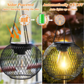 Solar-Gartenlaterne mit Metallgitter - Retro Design -    Zorenza