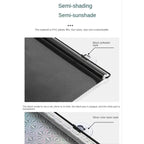 Fensterrollo mit UV-Schutz – selbsthaftend, ohne Bohren -    Zorenza