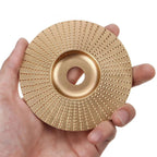Holzschleifscheibe für Winkelschleifer Ø 100 mm – 3 Formen, Bohrung 16 mm -    Zorenza
