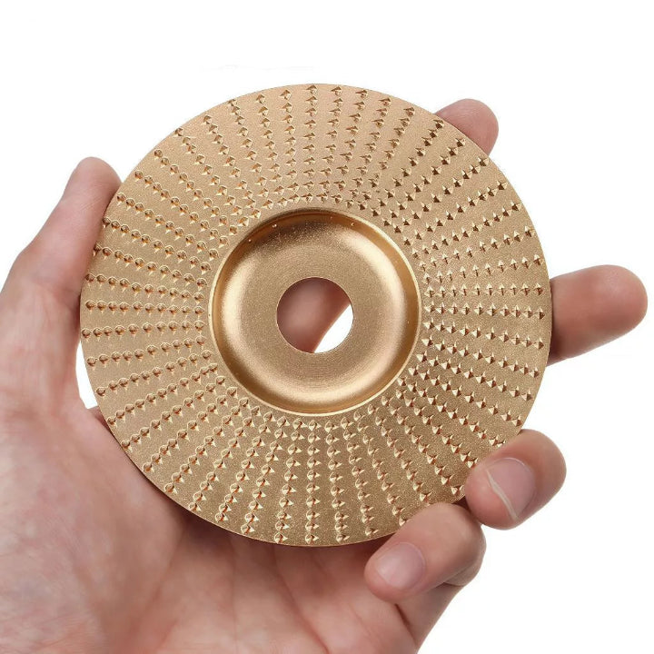 Holzschleifscheibe für Winkelschleifer Ø 100 mm – 3 Formen, Bohrung 16 mm -    Zorenza