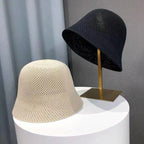 Strohhut Damen mit breiter Krempe – Retro-Design -    Zorenza
