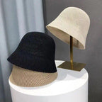 Strohhut Damen mit breiter Krempe – Retro-Design -    Zorenza