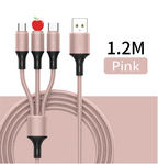 USB-Kabel 3-in-1 mit mehreren Anschlüssen -    Zorenza