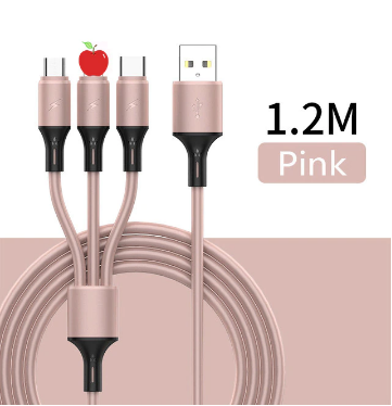 USB-Kabel 3-in-1 mit mehreren Anschlüssen -    Zorenza
