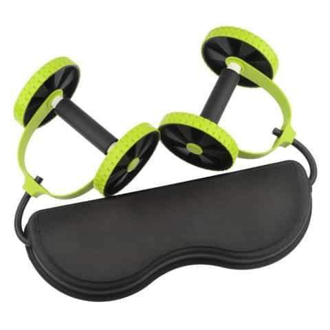 Bauchtrainer mit Rollen und Widerstandsband -    Zorenza