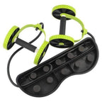 Bauchtrainer mit Rollen und Widerstandsband -    Zorenza