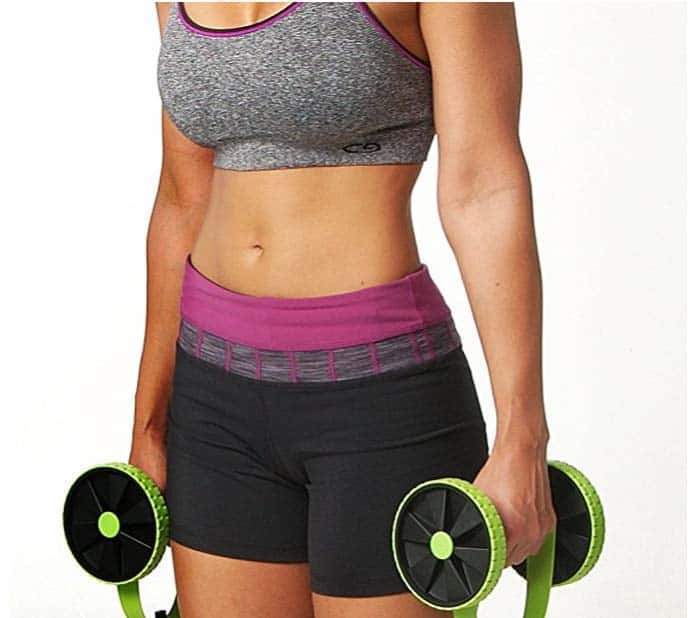 Bauchtrainer mit Rollen und Widerstandsband -    Zorenza