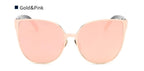 Sonnenbrille Katzenaugen-Design mit Aviator-Elementen -    Zorenza