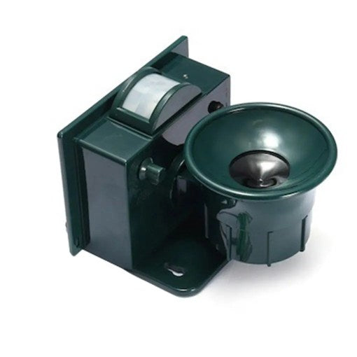 Vogelabwehr Solar mit Bewegungsmelder – Ultraschall und Akustik -    Zorenza