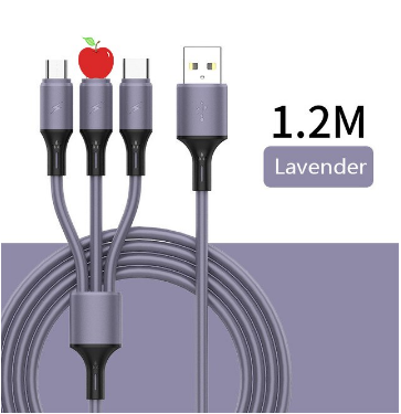 USB-Kabel 3-in-1 mit mehreren Anschlüssen -    Zorenza