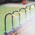 Garten-Vernebelungssystem 20 m – 20 Kupferdüsen, werkzeugfrei -    Zorenza