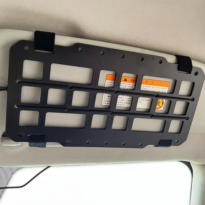 Auto-Organizer Sonnenblende – Taktische Aufbewahrung ABS-Kunststoff -    Zorenza