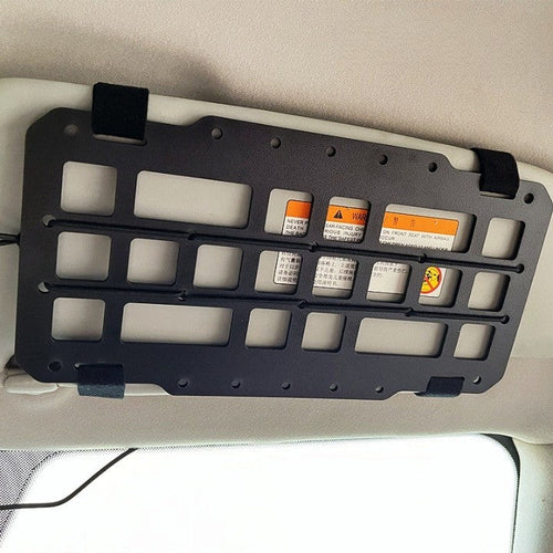 Auto-Organizer Sonnenblende – Taktische Aufbewahrung ABS-Kunststoff -    Zorenza