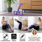 Fitnessband mit Fußstützen für Ganzkörper-Training -    Zorenza