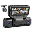 360° Dashcam 4-Kanal Full HD — Nachtsicht, GPS & WiFi -    Zorenza