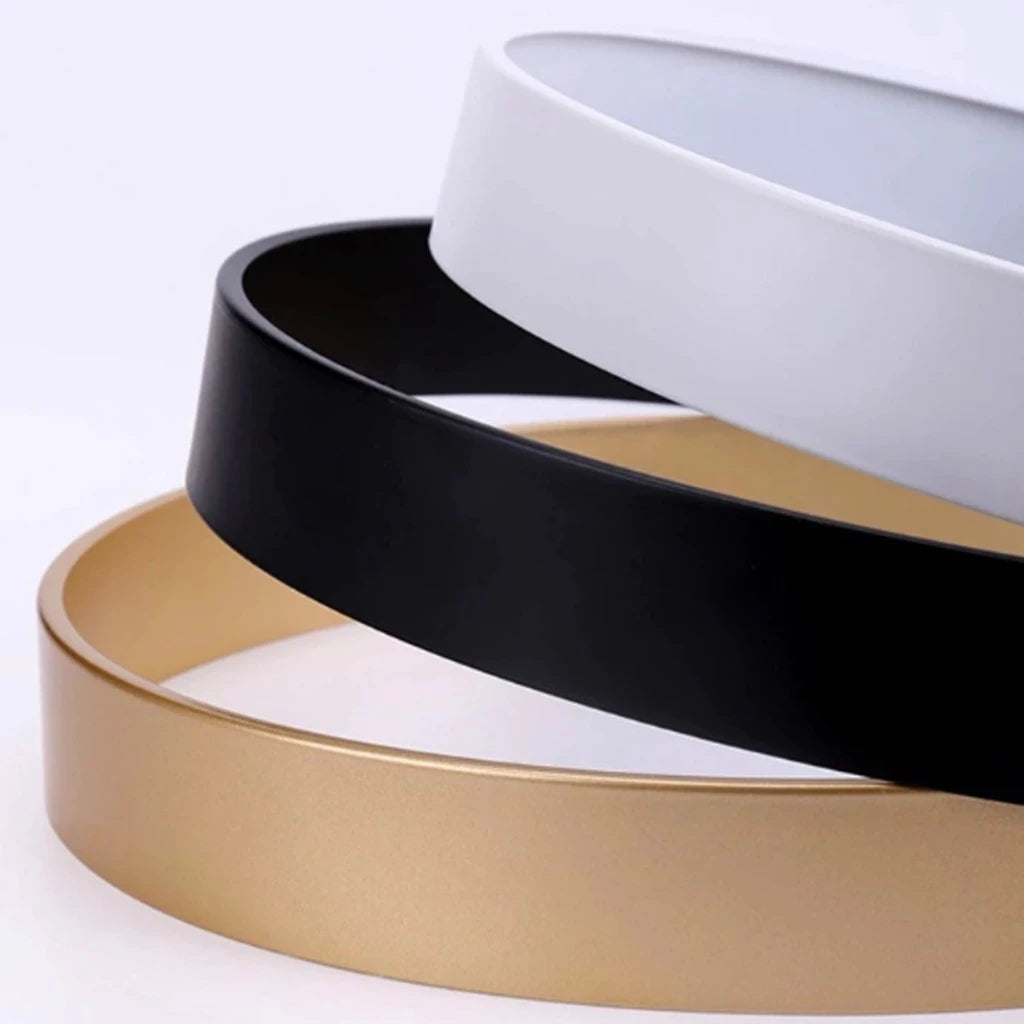 LED-Wanduhr mit stiller Quarzuhr – Stimmungsvolles Wohndesign -    Zorenza