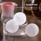 Eisformen für Kugeln aus Silikon – 6,5 cm große Eiskugeln -    Zorenza