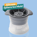 Eisformen für Kugeln aus Silikon – 6,5 cm große Eiskugeln -    Zorenza