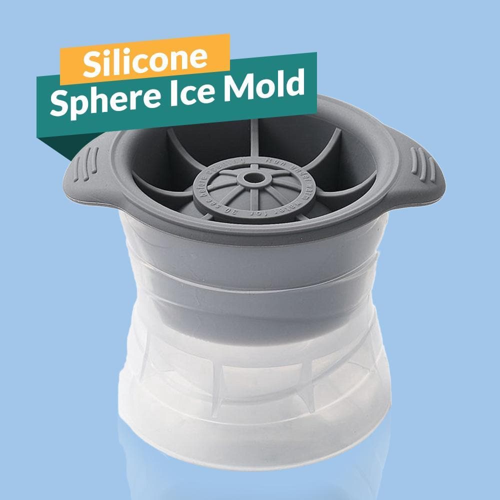 Eisformen für Kugeln aus Silikon – 6,5 cm große Eiskugeln -    Zorenza